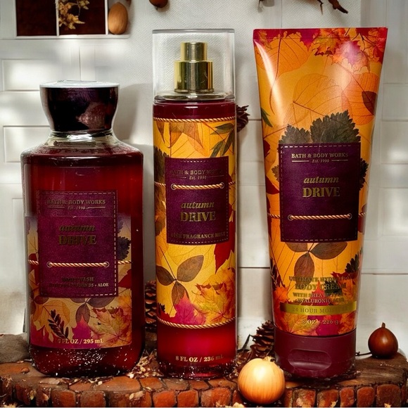 Bath & Body Works Other - Bath and Body Works Autumn Drive Body Care Gift Set NWT